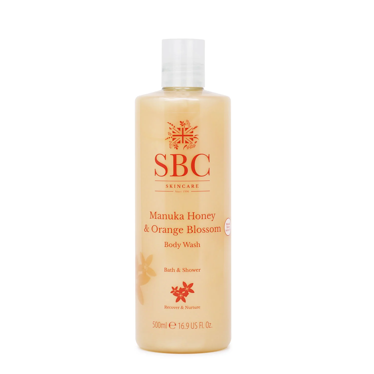 Manuka Honey & Orange Blossom Body Wash - Image 3